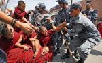 Antychińskie  demonstracje  w Katmandu